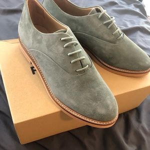 Suede Frank and Oak shoes